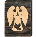 Clean Choice Angel with Dove Art on Board Wall Decor CL2969876